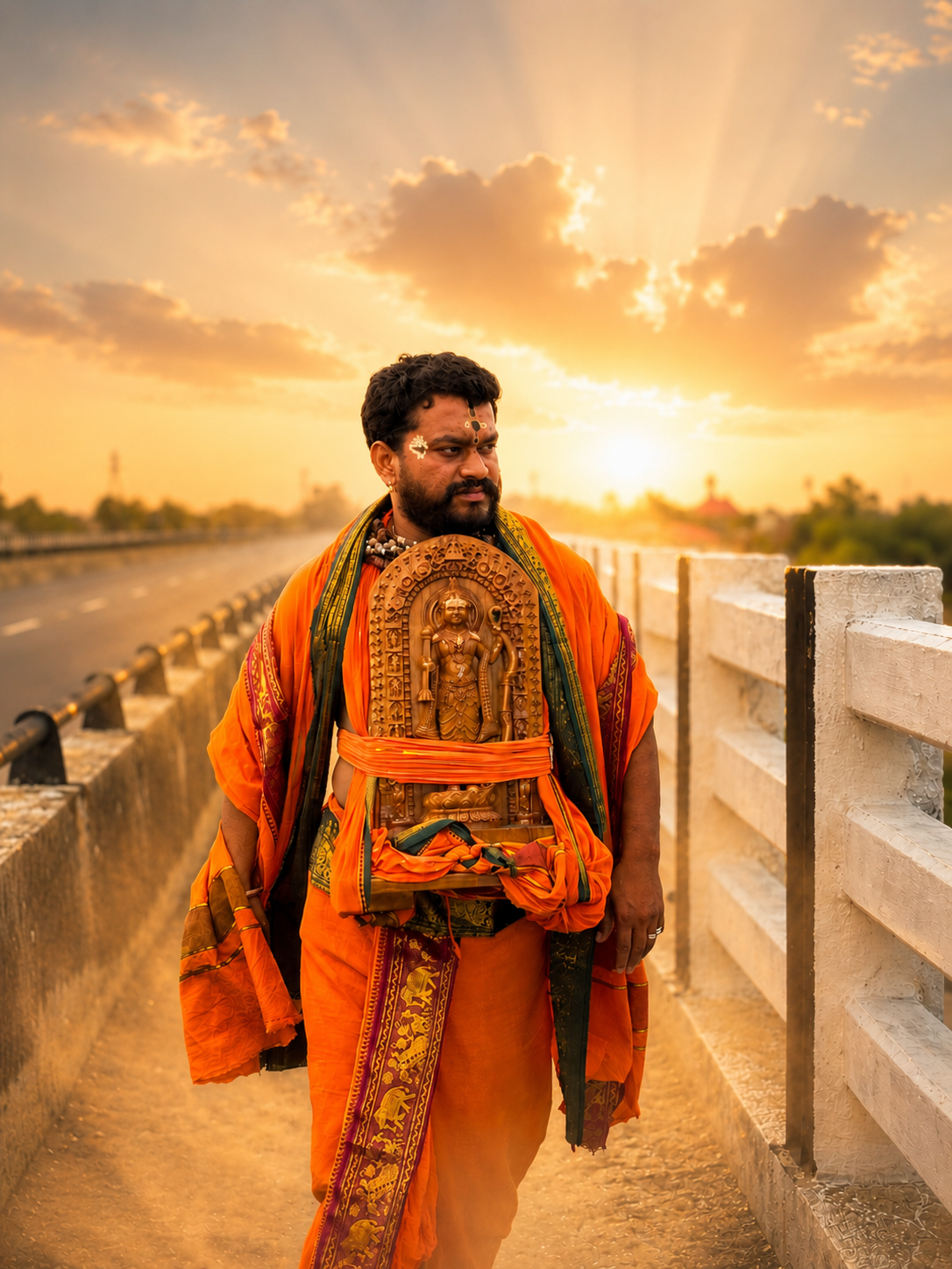 Portrait of our beloved Guru